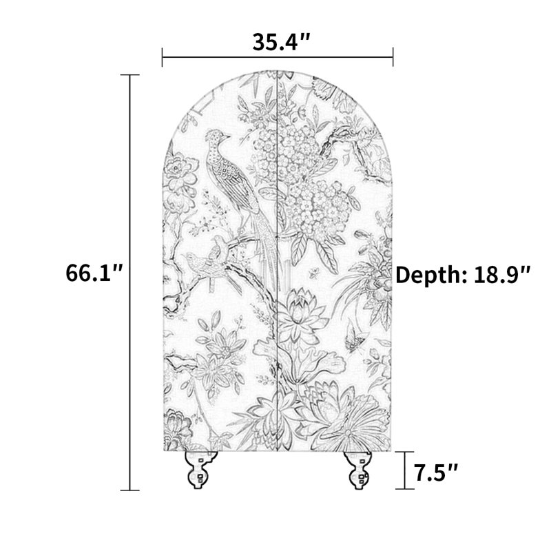 Garde-robe de style français crème