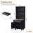 Farmhouse Storage Cabinet With 4 Solid Wood Gourd-Shaped Legs, Modern Kitchen Pantry With Adjustable Shelves, 5-Tier Bookshelf With Drawer-851971835