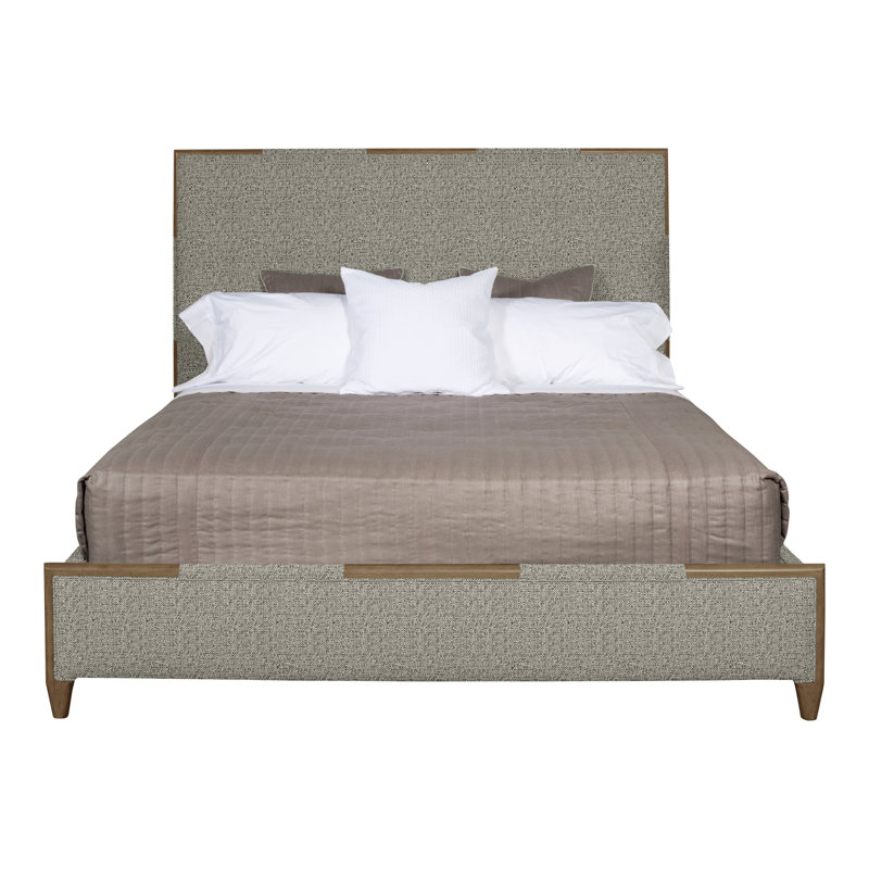 Thom Filicia Home Chatfield King Bed, Tuck Graphite, Hampton