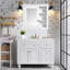 Armoire de rangement murale avec rangement 29,50 "X 28,70"