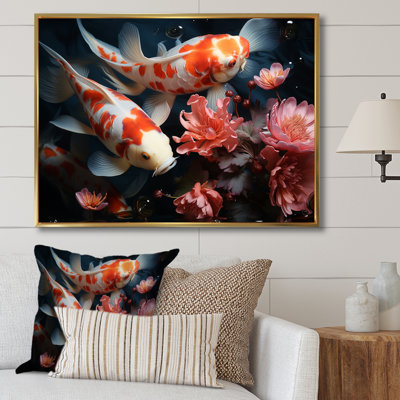 Sahraoui " Asian Art Lotus Pond III "