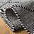 Jerseytown Hand Loomed Wool/Cotton Geometric Rug in Gray/Ivory/Black-1658633713