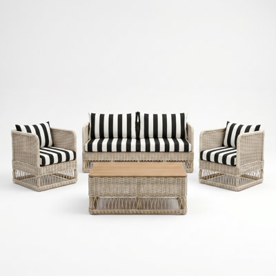 Margot 5-Person Sunbrella® Complete Patio Set