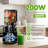 Juicer Machines Wide 6" Chute 3-in-1 Cold Press Juicer for Juice, Sorbet & Nut Milk，Whole Fruits, Hands-Free Design-120002050