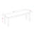 6 Piece Modern Dining Table Set Contains a Rectangle Wooden Table with Butterfly Leaf and 4 Dining Room Chairs with a Bench, Mahogany-1959284823-1909669204