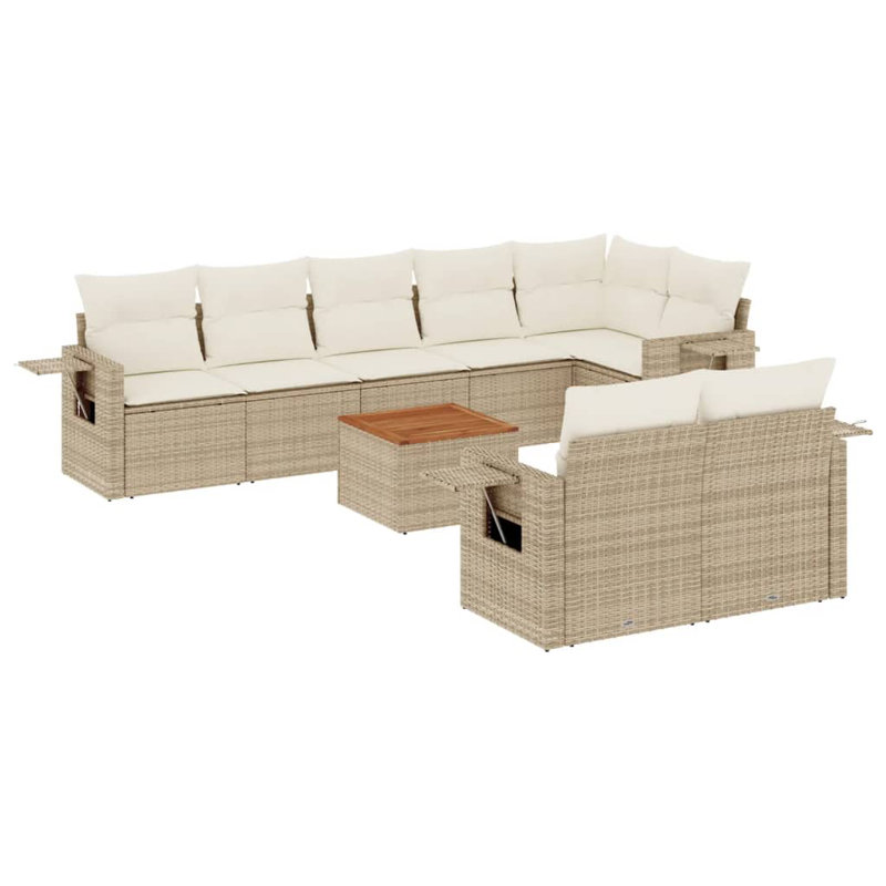  Garden Sofa Set Beige