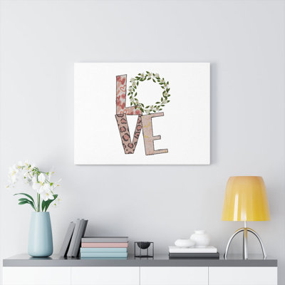 Love - Wrapped Canvas Print
