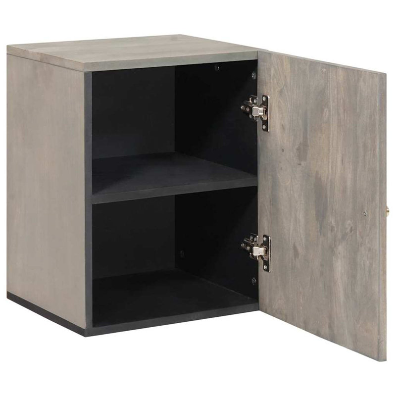 Solid Wood Bathroom Storage Cabinet