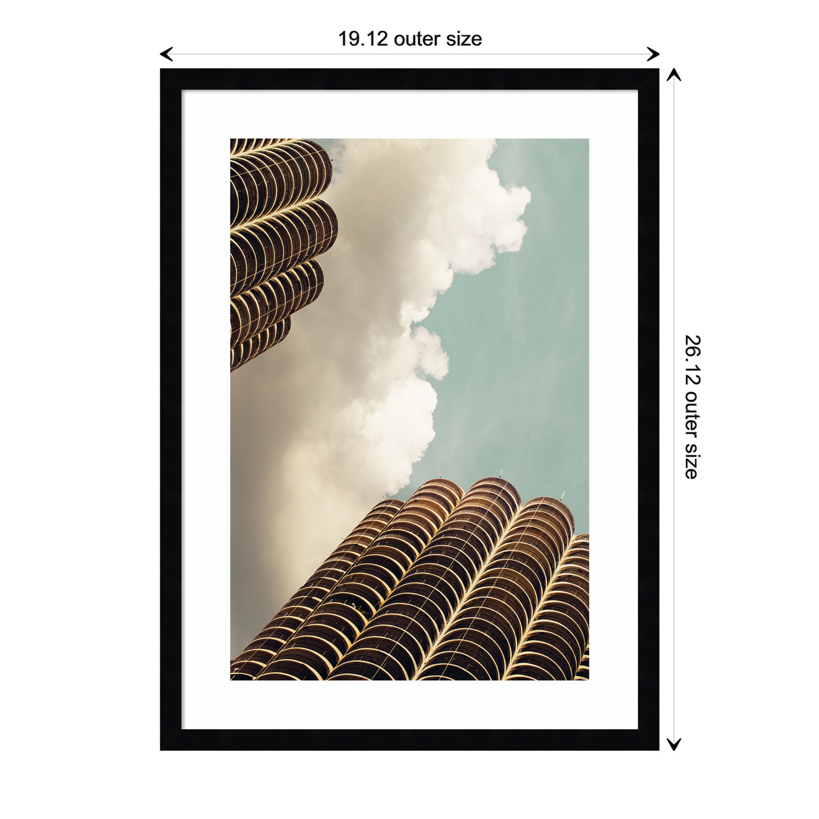 Hive Mind by F2images, Black, 26.25" H x 19.25" W x 0.88" D