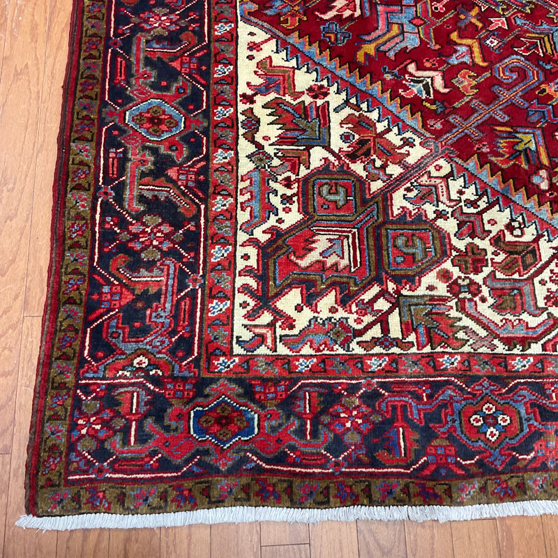 HERAT ORIENTAL Handmade Heriz Wool Rug