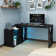 Jiahao 55'' L Shaped Reversible Desk with Charging Station & LED Lights