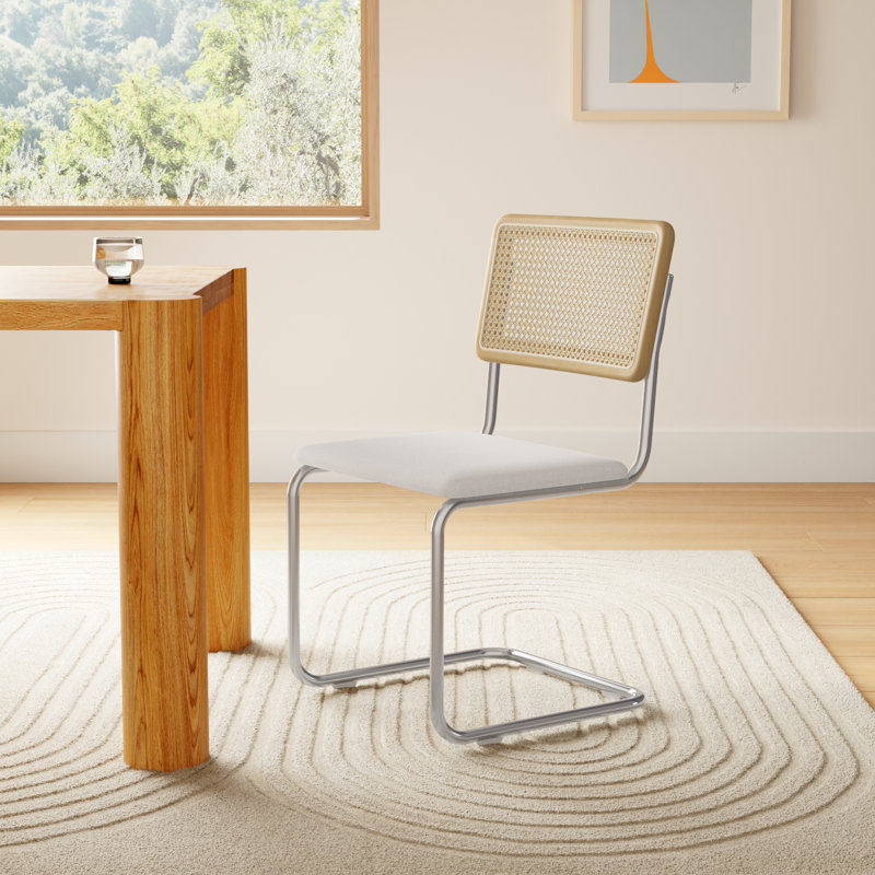 Walsh Linen Dining Chair, White