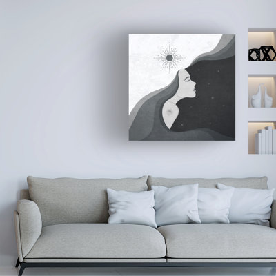 Œuvre sur toile, bolognaise, fille