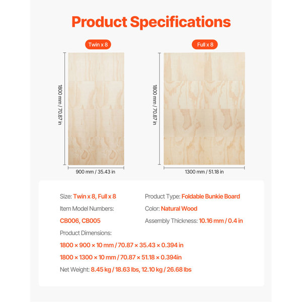 Dimensions du produit