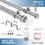 Tringle à rideaux double Coursey-726499770-726499769