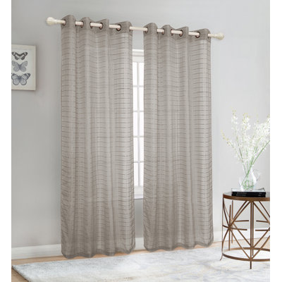 Sheer Curtain Pair
