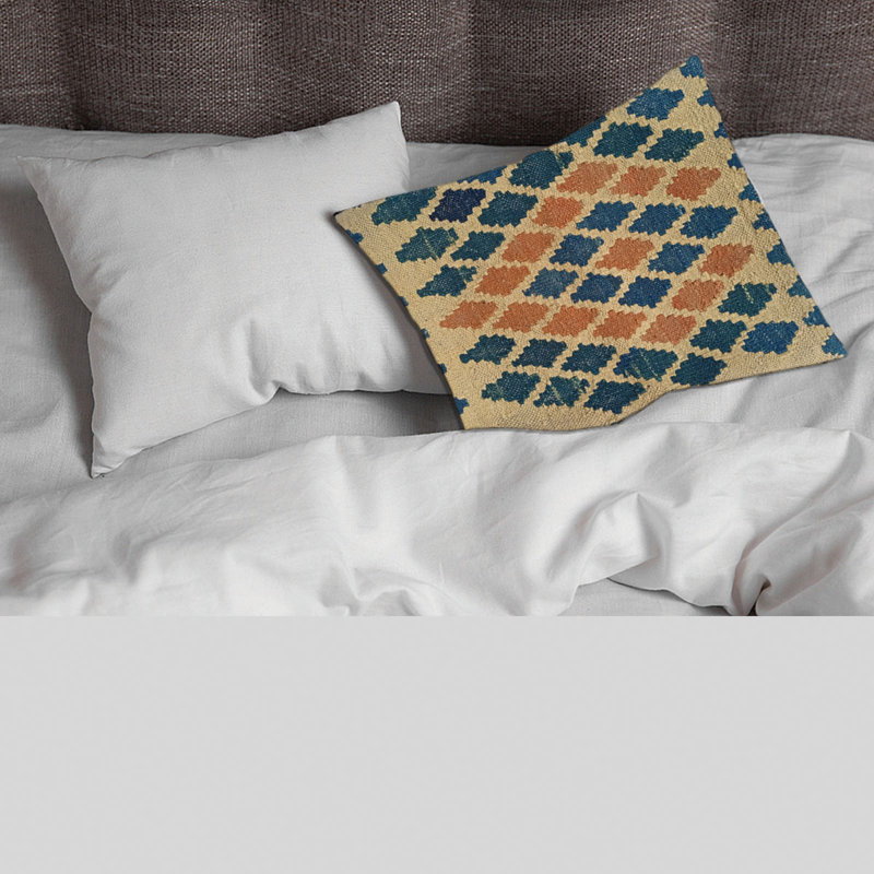 Durgin Indoor / Outdoor Geometric Rectangular Cushion Cover