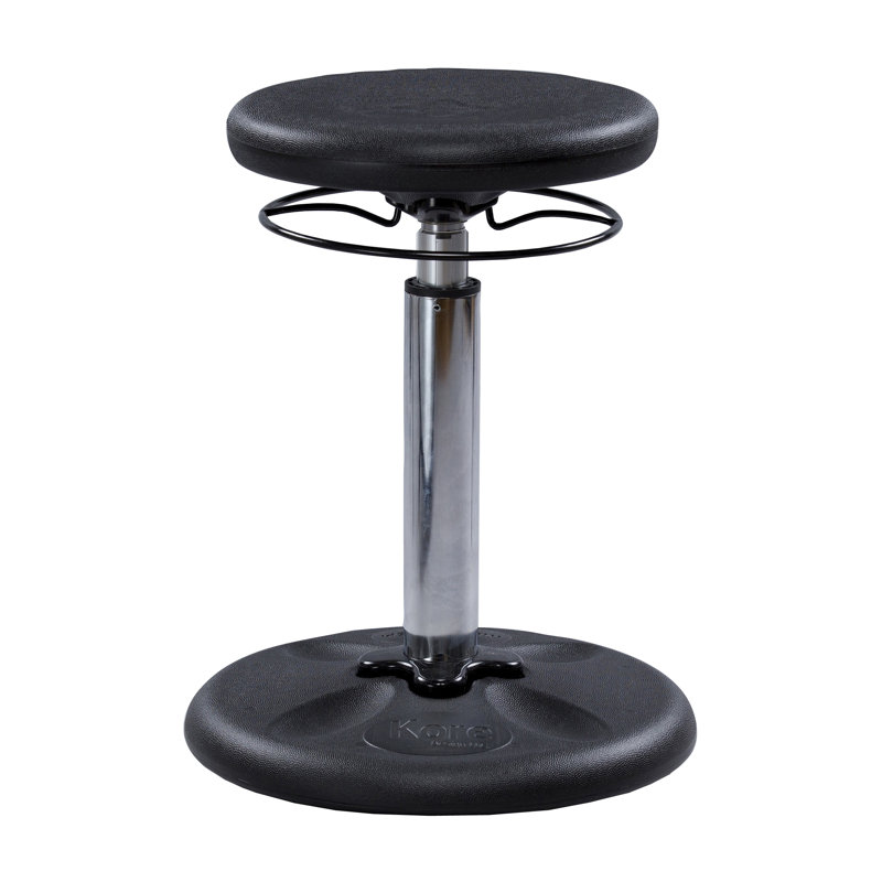 Tabouret de classe 22 po Massimo, Noir