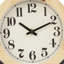 Tabletop Clock in Light Brown