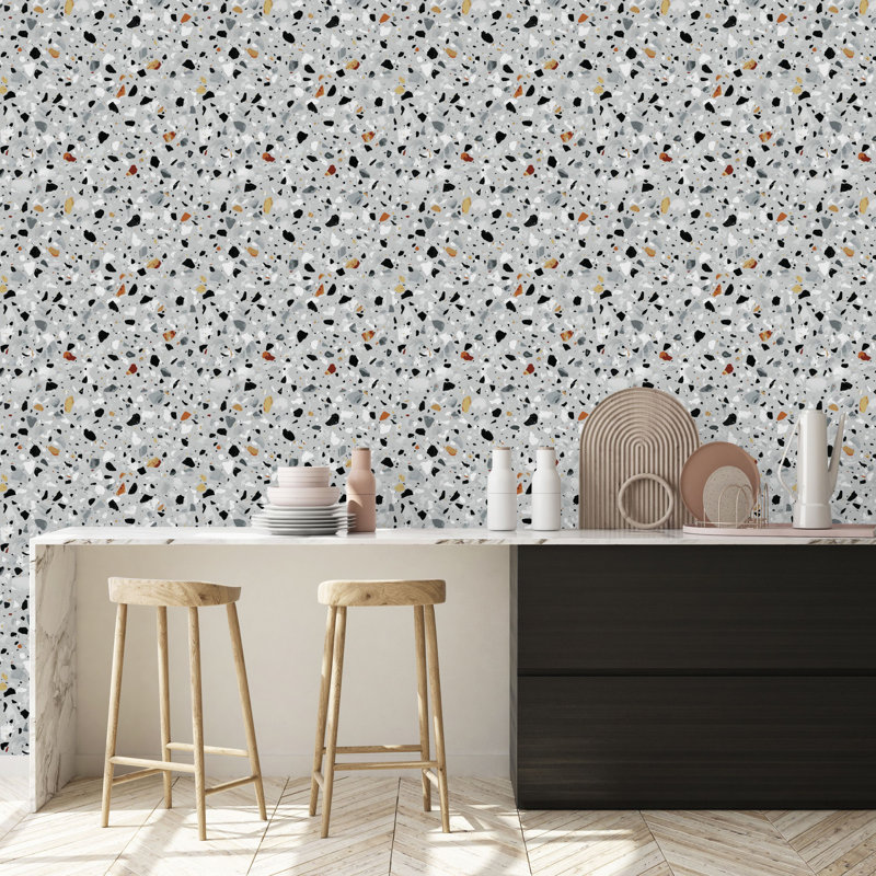 Panneau de papier peint Raiah, Vinyle, L 10,4 po x l 25 po