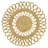 Dhaka Collection Jute Round Placemat