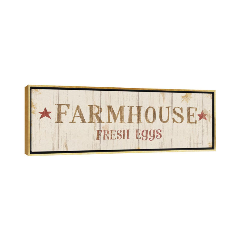 " Farm Patchwork XVI " by Danhui Nai, Gold Framed, 20" H x 60" W x 1.5" D