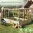 Yadid Deep Wooden Raised Garden Bed with Netting-1824229973