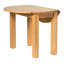 Hatcher 4 -Person Drop Leaf Oak Solid Wood Dining Set