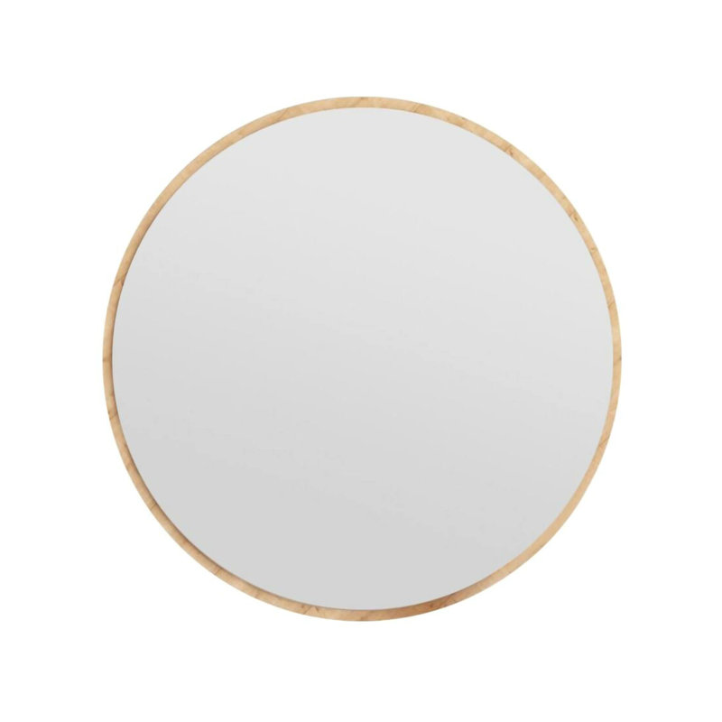 Peerson Wall Mirror Set, 60cm H x 2.20cm W, Oak