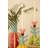  Decorative Flower Taper Holders – 2x Set of 3 Ceramic Pieces