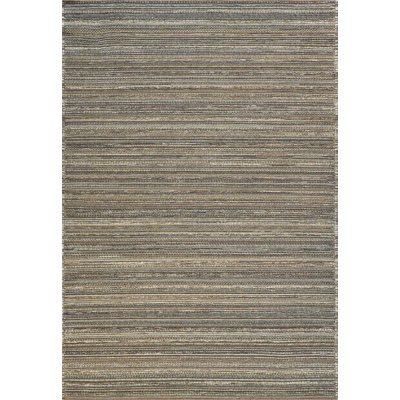 Knott Striped Wool Hand Woven Area Rug