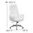 High Back Traditional Tufted LeatherSoft Executive Swivel Office Chair-375356240