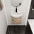 Wall Mounting Bathroom Vanity With Ceramic Sink