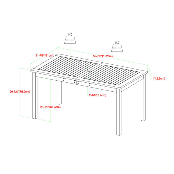 Dimensions du produit