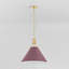 Painted No. 2 Pendant in Aged Brass and Blue Bird by Mark D. Sikes-1086054638-1086054633-1086054640
