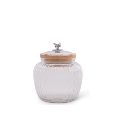 Magnolia Glass Jar