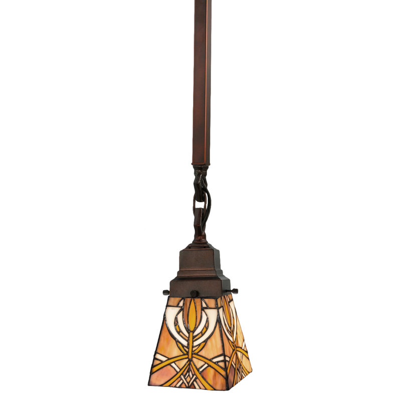 Spofford 1 - Light Mahogany Bronze Pendant