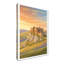 Carreg Cennen Castle, Wales - Cliff-Top Romance Travel Poster. Giclee Print On Wrapped Canvas. Wall Art, Home Decor - Castles & Palaces, Wales - Wrapped Canvas Print-1991522791