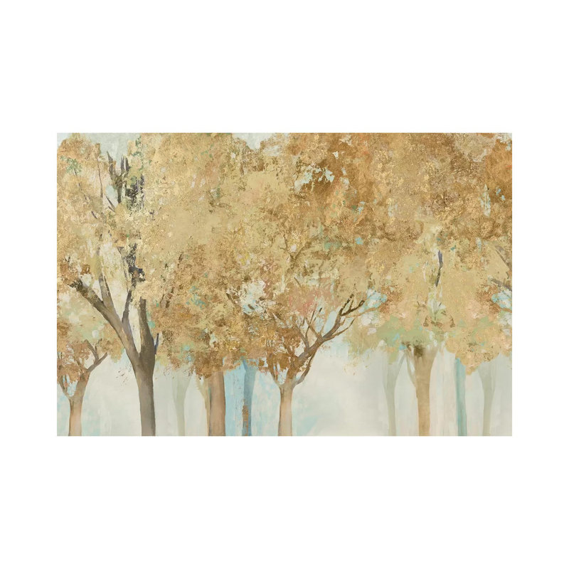 Walk Along I by Allison Pearce - Wrapped Canvas Painting, 30.48cm H x 45.72cm W x 1.91cm D