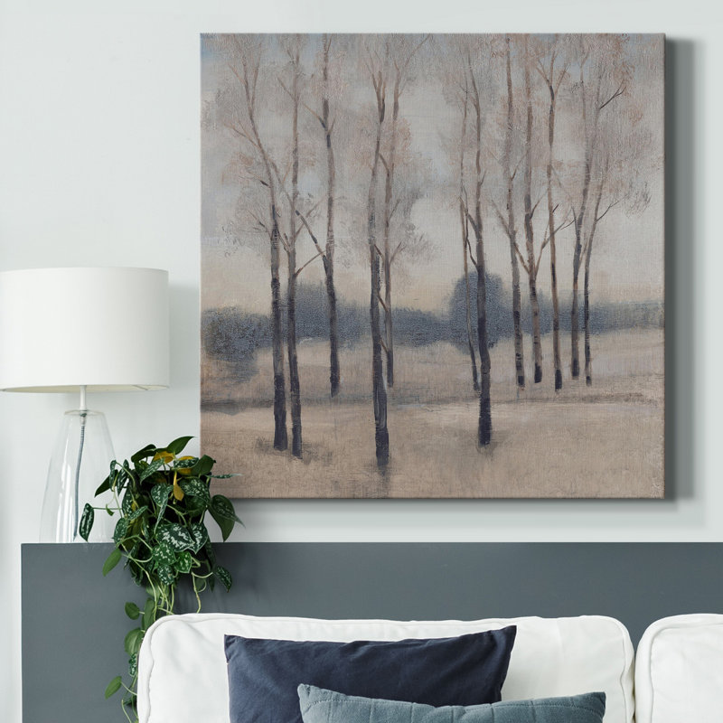 " Soft Light I ", 17.5" H x 17.5" W x 1.5" D, Wrapped Canvas, No Mat