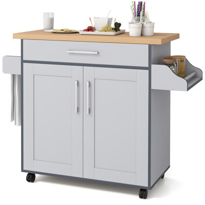 Clemmie Kitchen Island by Winston Porter
