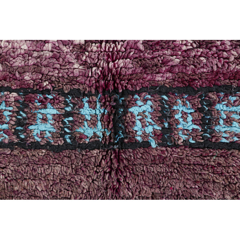 One-of-a-Kind 6'6x10'6 1950s Wool Area Rug
