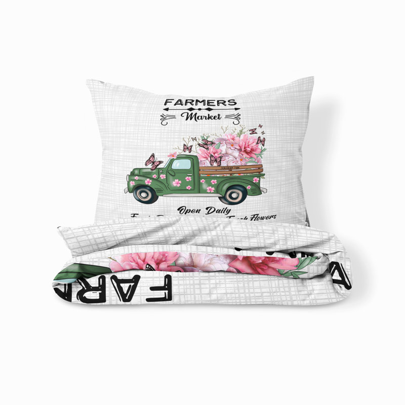 Abstract Duvet Cover, Queen Duvet Cover + 2 Queen Shams