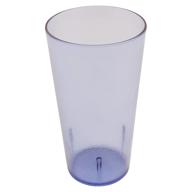 GET Gobelets de restaurant en plastique robustes, Contenant alimentaire, Bleu
