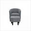 Ensemble de fauteuil d'appoint et repose-pieds en polyester de 25,5 po de large Moss (vert sauge), sièges pour adultes