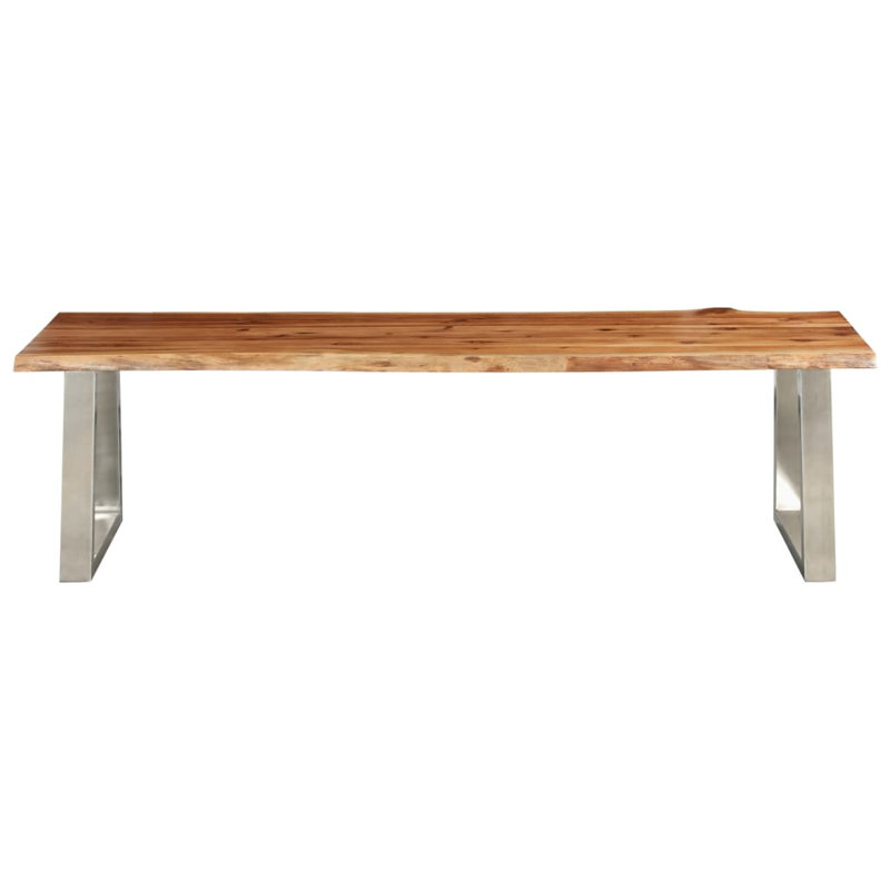 Oswalt Solid Wood Bench, H45 x W160 x D40cm