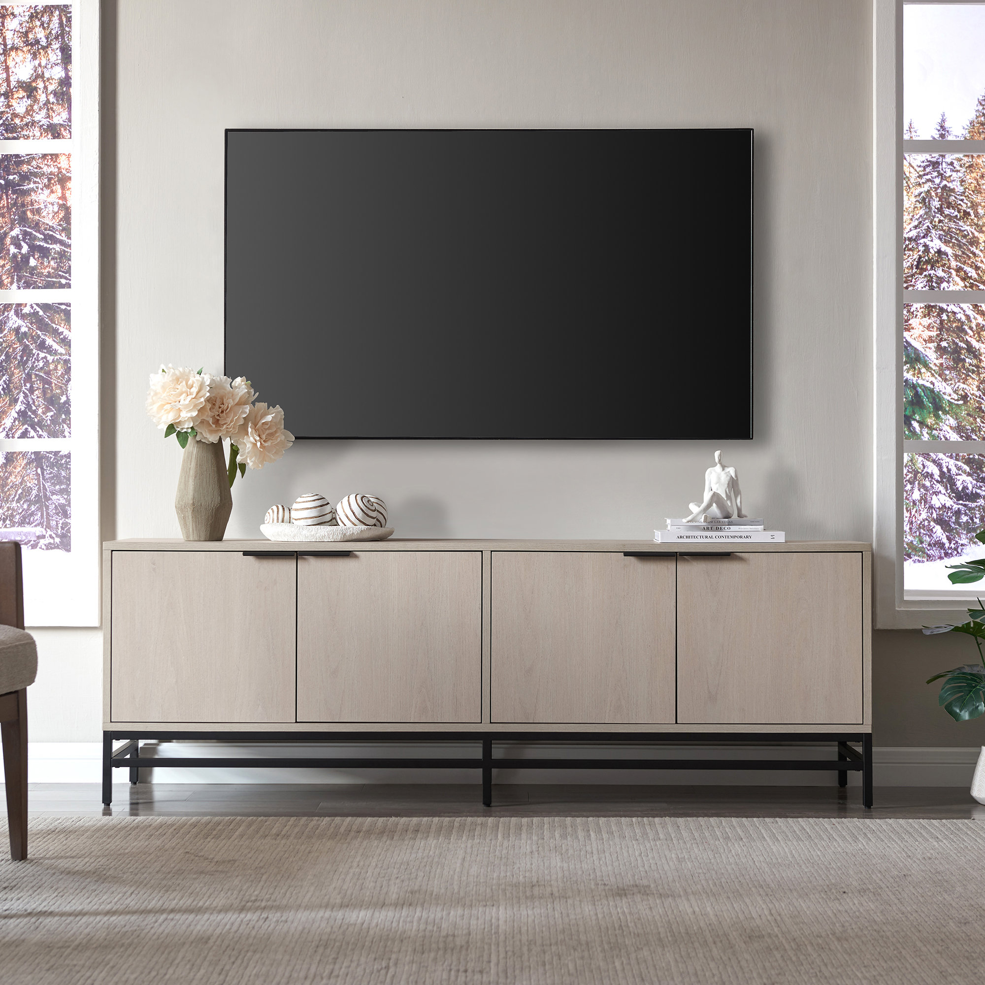 Latitude Run® Hoorain 70'' W Storage Credenza & Reviews