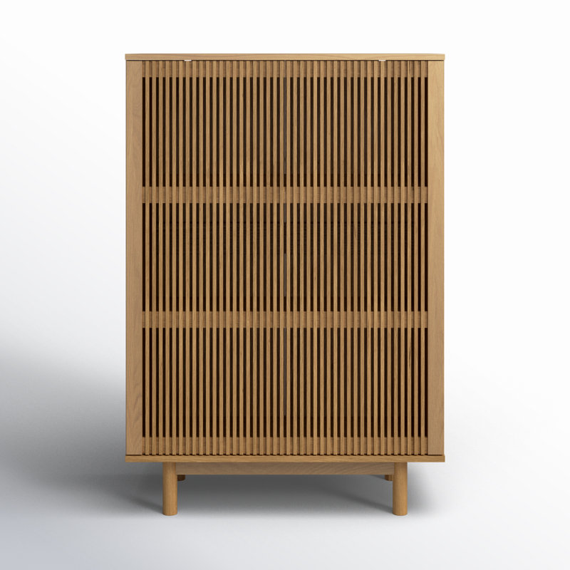 Solid Wood Accent Cabinet