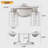 Modern Bathroom Vanity Light Fixture With Clear Glass Shades, Brushed Nickel Finish, Rustproof Wall Mount Lighting For Bathroom, Hallway, And Bedroom