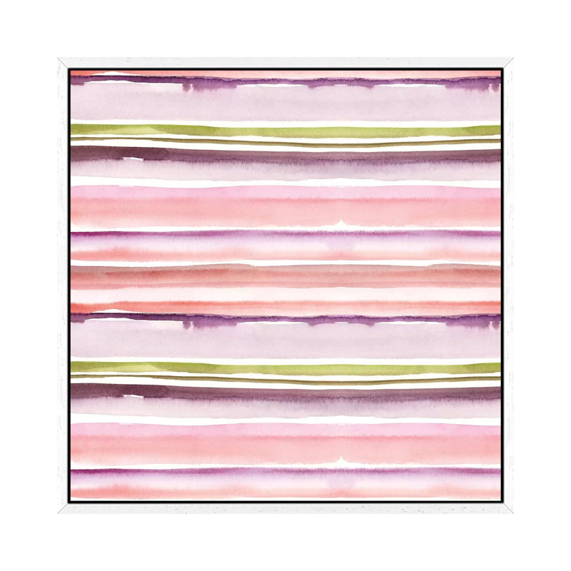 Beauty And Light III by Stephanie Ryan - Painting on Canvas, 93.98cm H x 93.98cm W x 3.81cm D, White Floater Framed